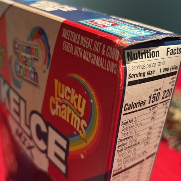 NIB LIMITED EDITION General Mills Kelce Mix Cereal - Picture 4 of 5